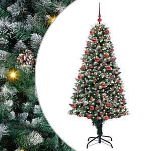 vidaXL &Tau;&epsilon;&chi;&nu;&eta;&tau;ό &Chi;&rho;&iota;&sigma;&tau;&omicron;&upsilon;&gamma;&epsilon;&nu;&nu;&iota;ά&tau;&iota;&kappa;&omicron; &Delta;έ&nu;&tau;&rho;&omicron; &mu;&epsilon; 300 LED &Pi;&rho;ά&sigma;&iota;&nu;&omicron; 180 cm
