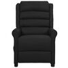 vidaXL Πολυθρόνα Μασάζ Ηλεκτρική Μαύρο από Συνθετικό Δέρμα