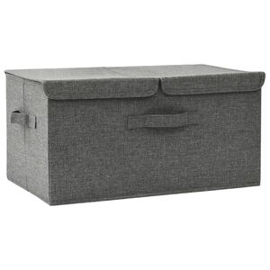 vidaXL &Kappa;&omicron;&upsilon;&tau;ί &Alpha;&pi;&omicron;&theta;ή&kappa;&epsilon;&upsilon;&sigma;&eta;&sigmaf; &Alpha;&nu;&theta;&rho;&alpha;&kappa;ί 50 x 30 x 25 &epsilon;&kappa;. &Upsilon;&phi;&alpha;&sigma;&mu;ά&tau;&iota;&nu;&omicron;