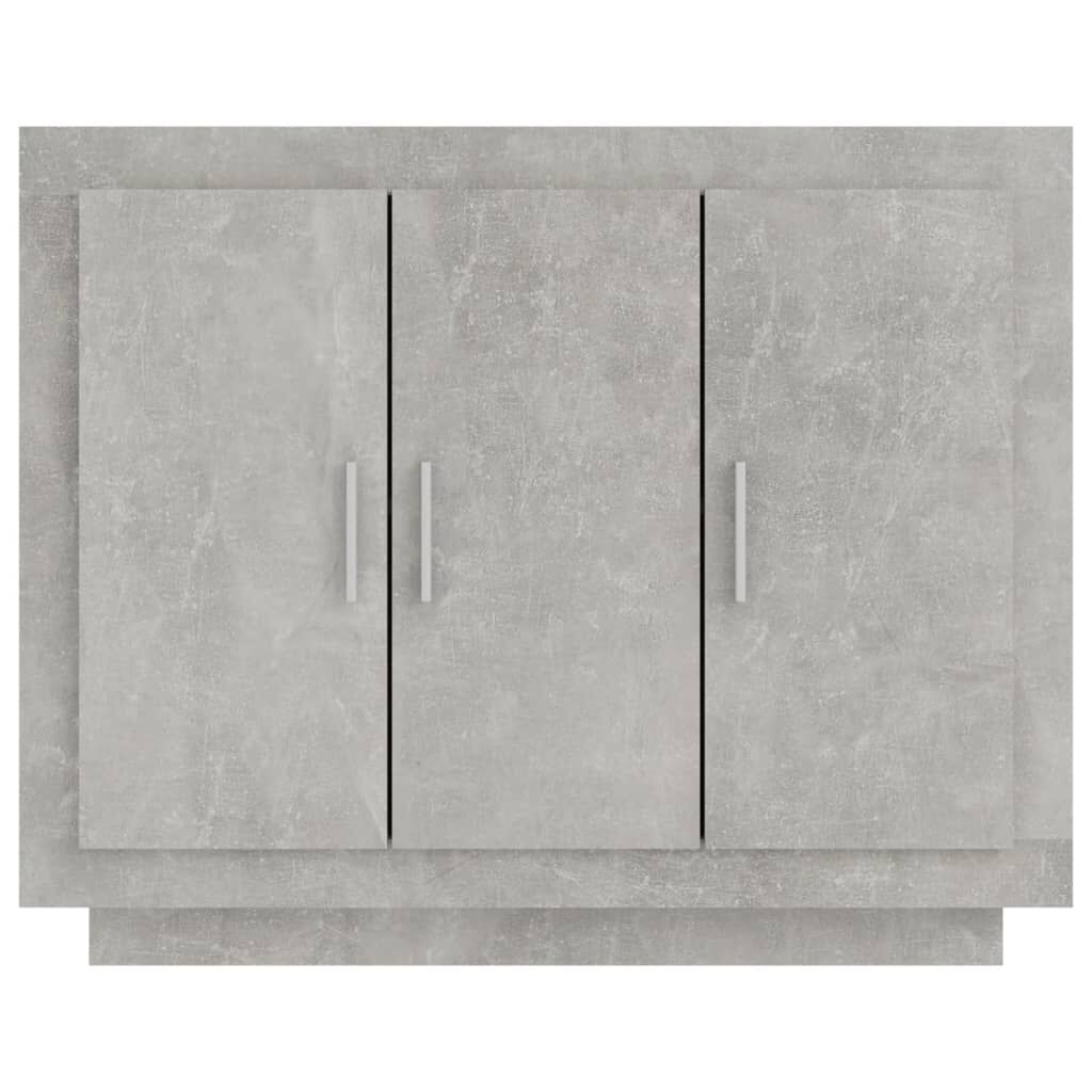 vidaXL Ντουλάπι Γκρι Σκυροδέματος 92 x 35 x 75 εκ. Επεξεργασμένο Ξύλο