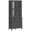 vidaXL &Nu;&tau;&omicron;&upsilon;&lambda;ά&pi;&iota; &Psi;&eta;&lambda;ό VIKEN &Alpha;&nu;&theta;&rho;&alpha;&kappa;ί &Gamma;&kappa;&rho;&iota; 80x40x190&epsilon;&kappa;. &Mu;&alpha;&sigma;ί&phi; &Xi;ύ&lambda;&omicron; &Pi;&epsilon;ύ&kappa;&omicron;&upsilon;