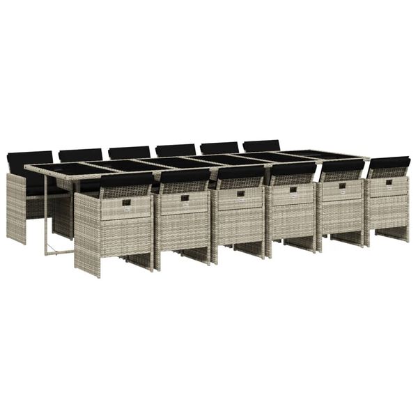 vidaXL &Tau;&rho;&alpha;&pi;&epsilon;&zeta;&alpha;&rho;ί&alpha; &Kappa;ή&pi;&omicron;&upsilon; 13 &Tau;&epsilon;&mu;&alpha;&chi;ί&omega;&nu; &Gamma;&kappa;&rho;&iota; &Sigma;&upsilon;&nu;&theta;&epsilon;&tau;&iota;&kappa;ό &Rho;&alpha;&tau;ά&nu; &mu;&epsilon; &Mu;&alpha;&xi;&iota;&lambda;ά&rho;&iota;&alpha;