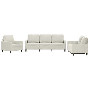 vidaXL &Pi;&omicron;&lambda;&upsilon;&theta;&rho;ό&nu;&epsilon;&sigmaf; &Sigma;&epsilon;&tau; 3 &Tau;&epsilon;&mu;&alpha;&chi;ί&omega;&nu; &Kappa;&rho;&epsilon;&mu; &alpha;&pi;ό &Beta;&epsilon;&lambda;&omicron;ύ&delta;&omicron; &mu;&epsilon; &Mu;&alpha;&xi;&iota;&lambda;ά&rho;&iota;&alpha;