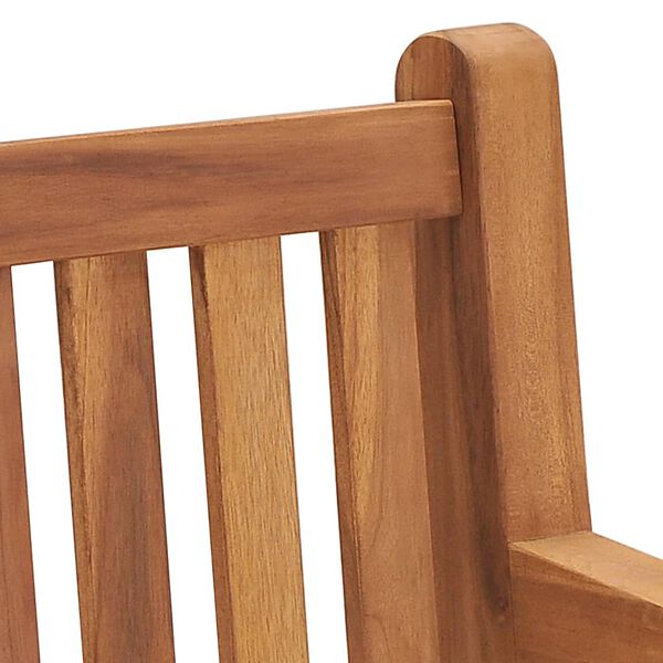 vidaXL Παγκάκι Κήπου 228 εκ. από Μασίφ Ξύλο Teak