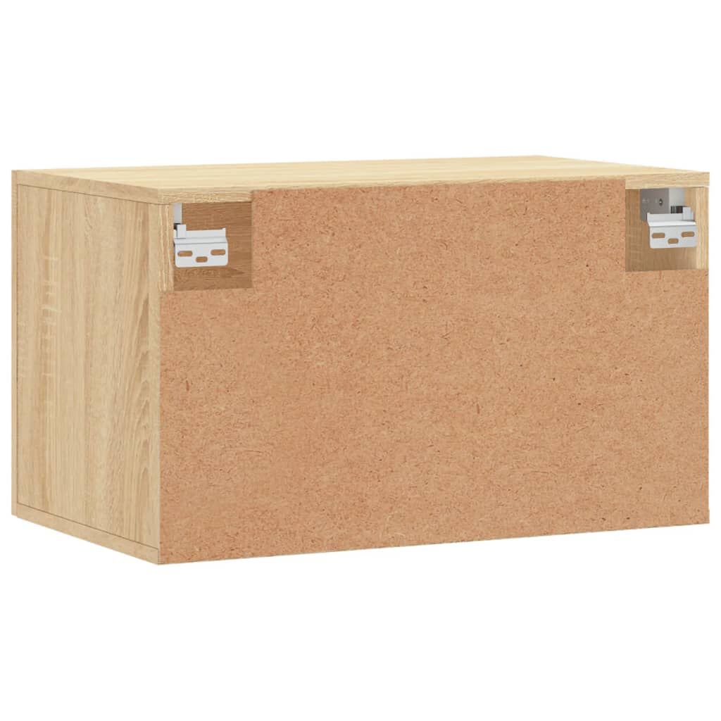 vidaXL Ντουλάπι Τοίχου Sonoma Δρυς 60x36,5x35 εκ. Επεξεργασμένο Ξύλο