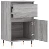 vidaXL Ντουλάπια 2 τεμ. Γκρι Sonoma 40x35x70 εκ. Επεξεργασμένο Ξύλο