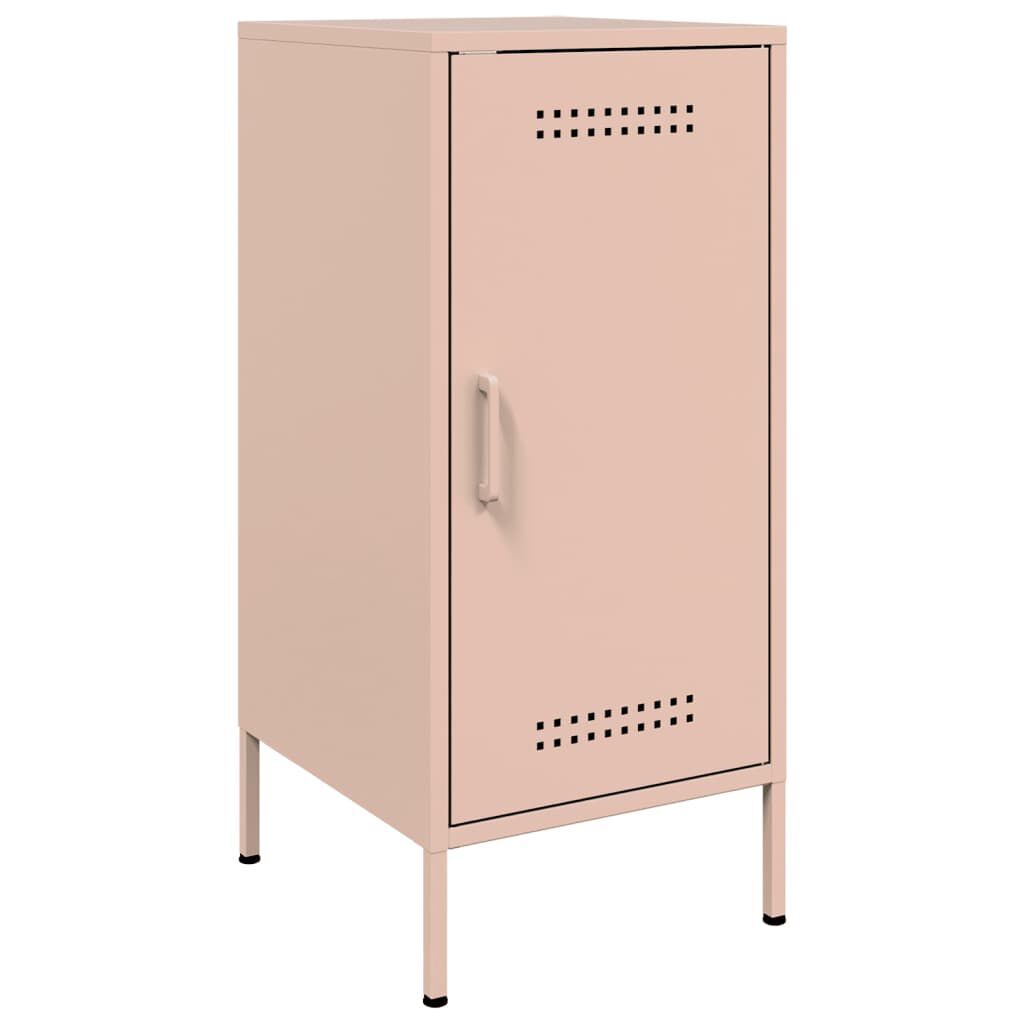 vidaXL Ντουλάπια 2 Τεμ. Ροζ 36 x 39 x 79 εκ. από Χάλυβα