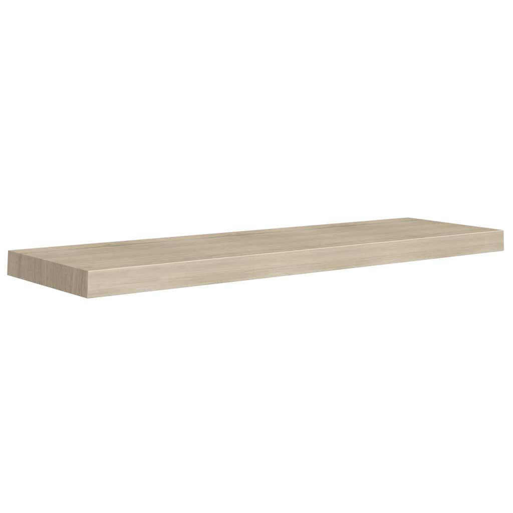 vidaXL Ράφια Τοίχου 4 τεμ. Χρώμα Δρυός 90x23,5x3,8 εκ. MDF