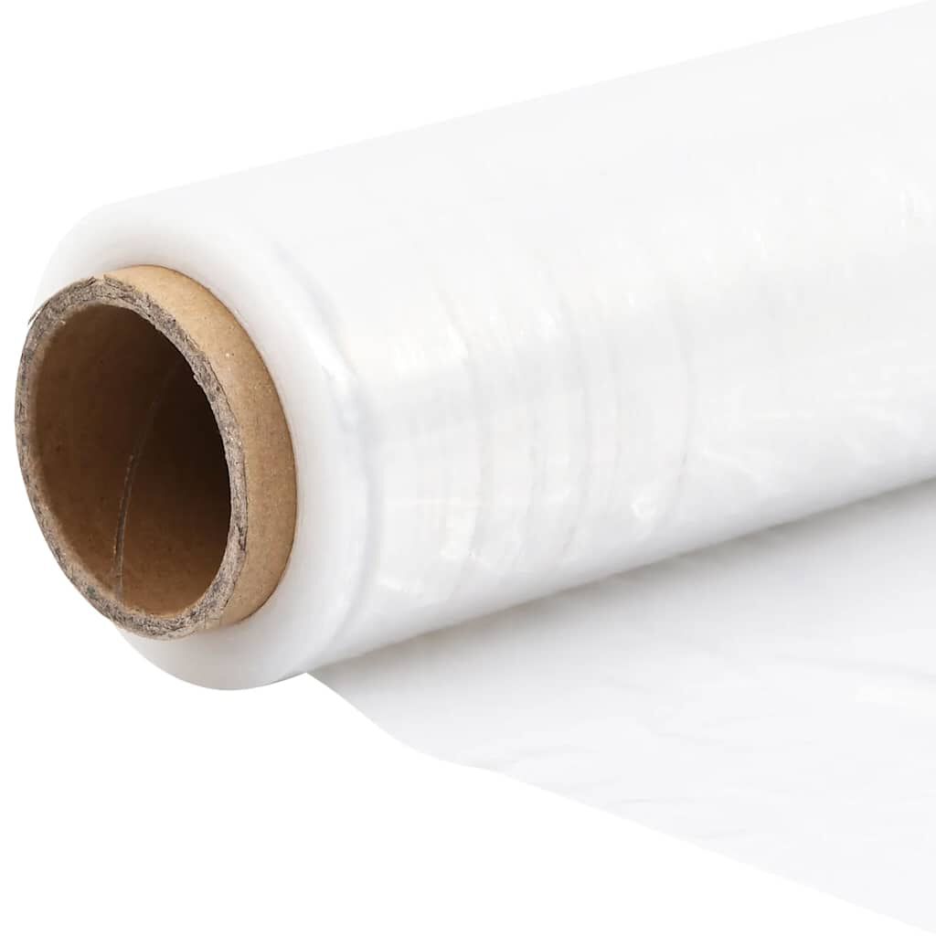 vidaXL Stretch Film 2 τεμάχια Διαφανές 20 μm 50 cm x 150 m