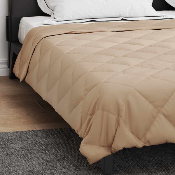 vidaXL &Kappa;&omicron;&upsilon;&beta;έ&rho;&tau;&alpha; &omicron;&lambda;ό&kappa;&lambda;&eta;&rho;&omicron;&upsilon; &tau;&omicron;&upsilon; &chi;&rho;ό&nu;&omicron;&upsilon; Taupe 220 x 240 cm &Mu;&iota;&kappa;&rho;&omicron;ΐ&nu;&epsilon;&sigmaf;