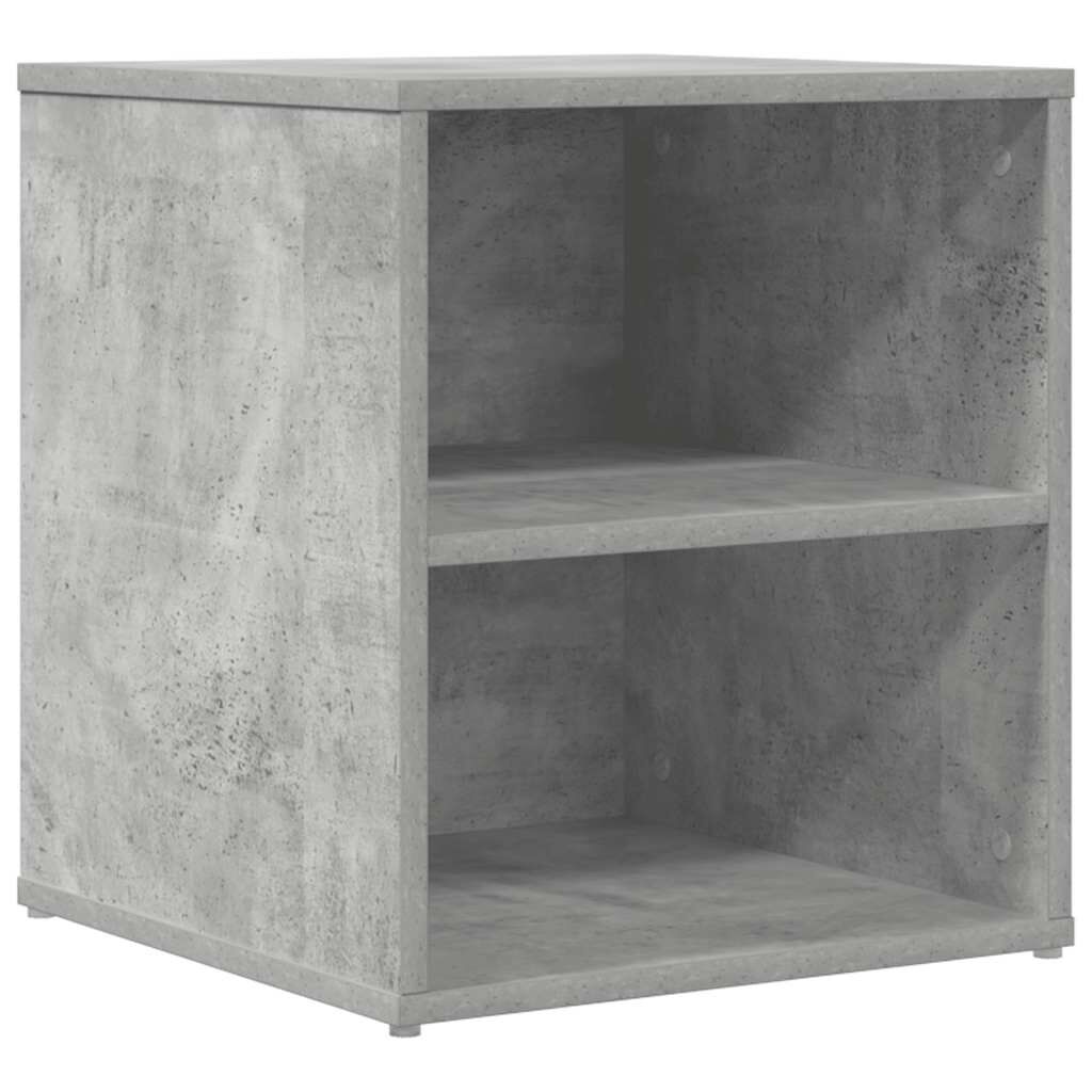vidaXL Ντουλάπι Γωνιακό Γκρι Σκυροδέματος 160x40x45εκ. Επεξ. Ξύλο