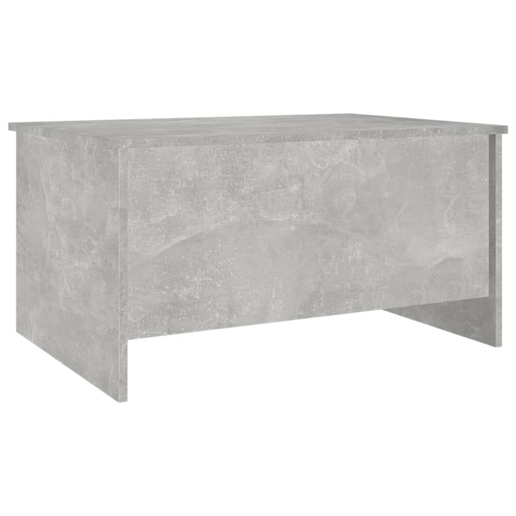 vidaXL Τραπεζάκι Σαλονιού Γκρι Σκυρ. 80x55,5x41,5 εκ. Επεξεργ. Ξύλο