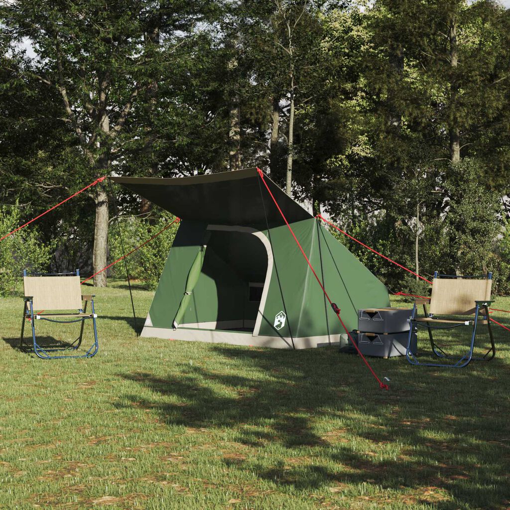 vidaXL Σκηνή Πράσινο 223 x 163 x 130 εκ