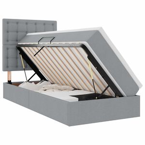 vidaXL &Kappa;&rho;&epsilon;&beta;ά&tau;&iota; &mu;&epsilon; &alpha;&pi;&omicron;&theta;&eta;&kappa;&epsilon;&upsilon;&tau;&iota;&kappa;ό &chi;ώ&rho;&omicron; &kappa;&alpha;&iota; &sigma;&tau;&rho;ώ&mu;&alpha; 90 x 190 cm &Pi;&omicron;&lambda;&upsilon;&epsilon;&sigma;&tau;έ&rho;&alpha;&sigmaf;