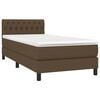 vidaXL &Kappa;&rho;&epsilon;&beta;ά&tau;&iota; Boxspring &mu;&epsilon; &Sigma;&tau;&rho;ώ&mu;&alpha; &Sigma;&kappa;&omicron;ύ&rho;&omicron; &Kappa;&alpha;&phi;έ 90x200 &epsilon;&kappa;. &Upsilon;&phi;&alpha;&sigma;&mu;ά&tau;&iota;&nu;&omicron;