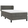 vidaXL &Kappa;&rho;&epsilon;&beta;ά&tau;&iota; Boxspring &mu;&epsilon; &Sigma;&tau;&rho;ώ&mu;&alpha; &Sigma;&kappa;&omicron;ύ&rho;&omicron; &Gamma;&kappa;&rho;&iota; 80x200 &epsilon;&kappa;. &Beta;&epsilon;&lambda;&omicron;ύ&delta;&iota;&nu;&omicron;