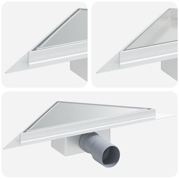 vidaXL 2 &sigma;&epsilon; 1 &Tau;&rho;&iota;&gamma;&omega;&nu;&iota;&kappa;ή &Sigma;&alpha;&rho;&omega;&theta;&rho;&iota;ά &Lambda;&epsilon;&kappa;ά&nu;&eta; &Alpha;&sigma;&eta;&mu;ί 32 x 32 x 7,5 &epsilon;&kappa;