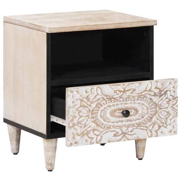 vidaXL &Kappa;&rho;&epsilon;&beta;&alpha;&tau;&omicron;&kappa;ά&mu;&alpha;&rho;&alpha; &Lambda;&epsilon;&upsilon;&kappa;ό 40 x 33 x 46 &epsilon;&kappa;. &Sigma;&tau;&epsilon;&rho;&epsilon;ό &xi;ύ&lambda;&omicron; &mu;ά&nu;&gamma;&kappa;&omicron;