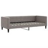 vidaXL &Kappa;&alpha;&nu;&alpha;&pi;έ&sigmaf; &Kappa;&rho;&epsilon;&beta;ά&tau;&iota; Taupe 80 x 200 &epsilon;&kappa;. &Upsilon;&phi;&alpha;&sigma;&mu;ά&tau;&iota;&nu;&omicron;&sigmaf;