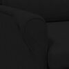 vidaXL Πολυθρόνα Μαύρο 76 x 94 x 102 εκ. Μικροΐνες