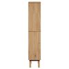 vidaXL Ντουλάπι Μπάνιου OTTA 35x30x159 εκ. Μασίφ Ξύλο Πεύκου