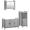 vidaXL &Sigma;&epsilon;&tau; &Nu;&tau;&omicron;&upsilon;&lambda;&alpha;&pi;&iota;ώ&nu; &Mu;&pi;ά&nu;&iota;&omicron;&upsilon; 3 &tau;&mu;&chi;. &Gamma;&kappa;&rho;&iota; Sonoma 40 x 36 x 99,5 &epsilon;&kappa;.