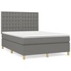 vidaXL &Kappa;&rho;&epsilon;&beta;ά&tau;&iota; Boxspring &mu;&epsilon; &Sigma;&tau;&rho;ώ&mu;&alpha; &Sigma;&kappa;&omicron;ύ&rho;&omicron; &Gamma;&kappa;&rho;&iota; 140x200 &epsilon;&kappa; &Upsilon;&phi;&alpha;&sigma;&mu;ά&tau;&iota;&nu;&omicron;