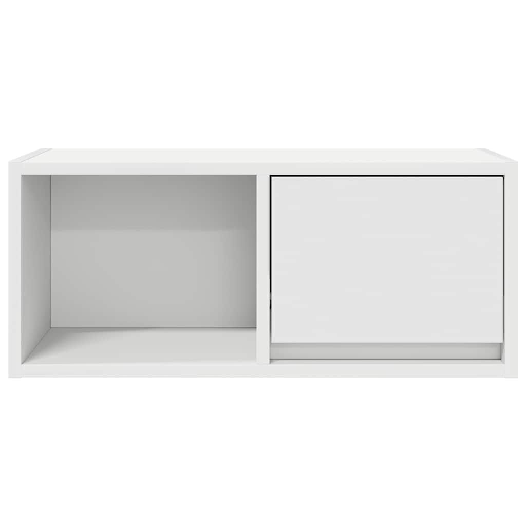 vidaXL Έπιπλο Τηλεόρασης Λευκό 60x31x25,5 εκ. Επεξεργασμένο Ξύλο
