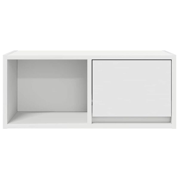 vidaXL Έπιπλο Τηλεόρασης Λευκό 60x31x25,5 εκ. Επεξεργασμένο Ξύλο