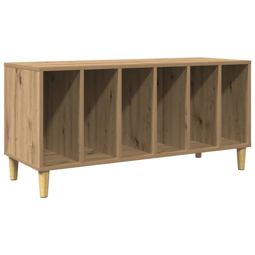 vidaXL Έπιπλο Δίσκων τεχνίτης Δρυς 100x38x48 εκ από Επεξεργασμένο Ξύλο