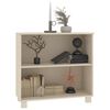 vidaXL Ντουλάπι HAMAR Καφέ Μελί 85 x 35 x 80 εκ. Μασίφ Ξύλο Πεύκου