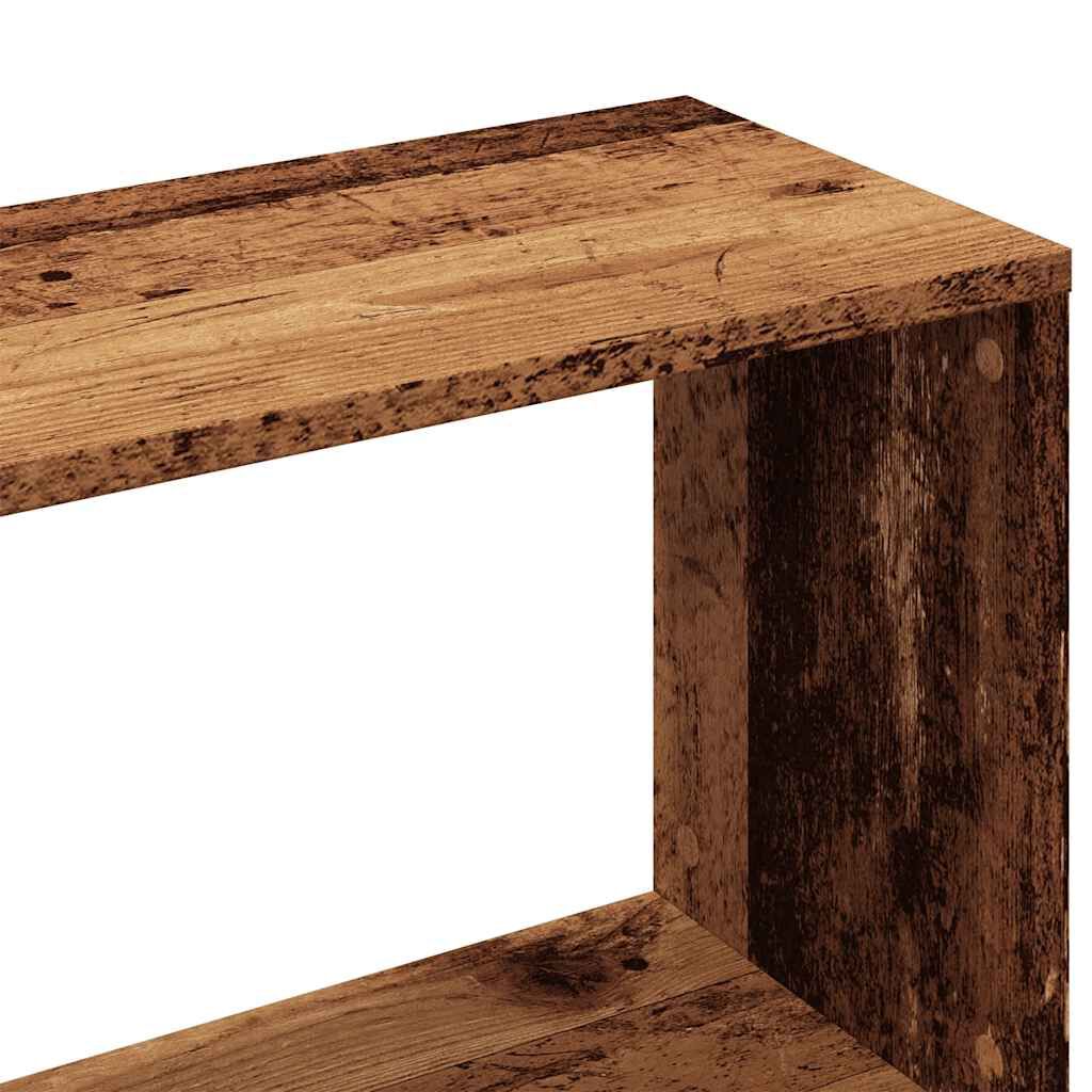 vidaXL Ντουλάπι βιβλίων Παλιό ξύλο 45x24x159 cm Κατασκευασμένο ξύλο