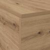 vidaXL Σκελετός Κρεβατιού artisan δρυς 120 x 200 cm Επεξεργασμένο ξύλο