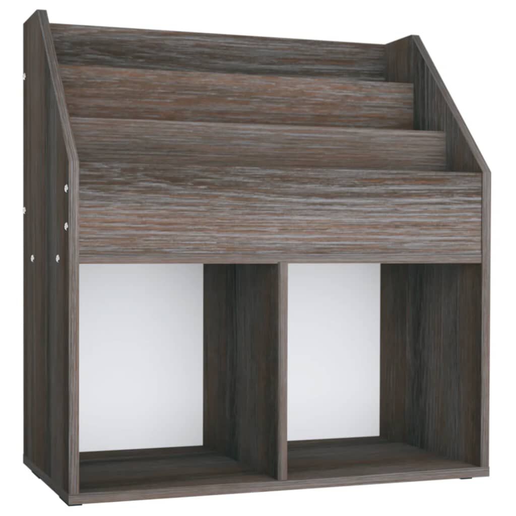 vidaXL Παιδική Ραφιέρα Περ. Γκρι/Sonoma Δρυς 71x30x78,5 εκ Επεξ. Ξύλο