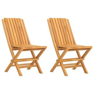 vidaXL &Pi;&tau;&upsilon;&sigma;&sigma;ό&mu;&epsilon;&nu;&epsilon;&sigmaf; &Kappa;&alpha;&rho;έ&kappa;&lambda;&epsilon;&sigmaf; 2 &tau;&epsilon;&mu;. 47x47x89 &epsilon;&kappa;. &Mu;&alpha;&sigma;ί&phi; &Xi;ύ&lambda;&omicron; Teak