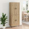 vidaXL Highboard 2 pcs Artisan Oak &Sigma;ύ&nu;&theta;&epsilon;&tau;&omicron; &Xi;ύ&lambda;&omicron; &kappa;&alpha;&iota; &Gamma;&upsilon;&alpha;&lambda;ί