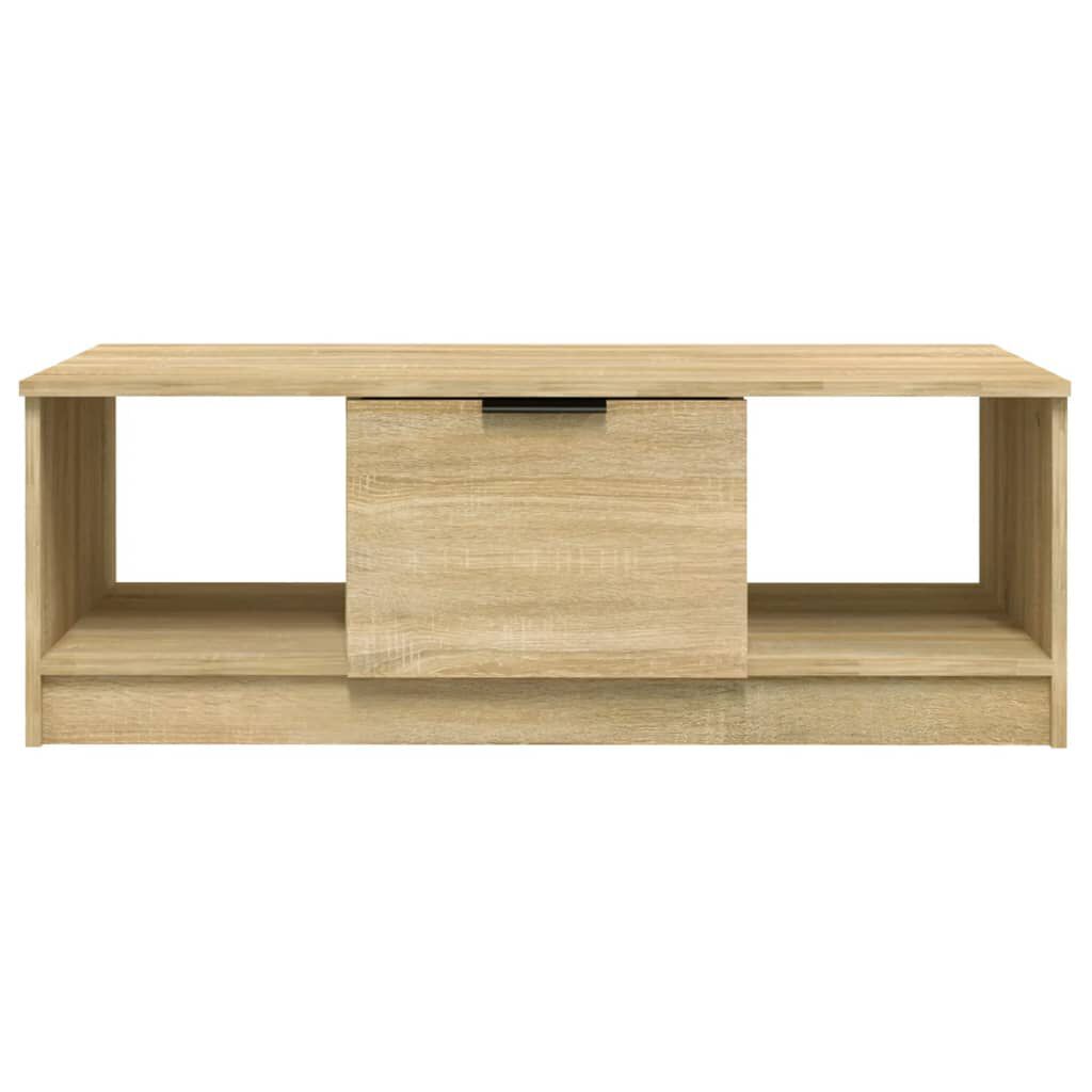 vidaXL Τραπεζάκι Σαλονιού Sonoma Δρυς 102x50x36 εκ. Επεξεργασμένο Ξύλο