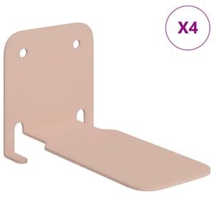 vidaXL &Pi;&lambda;&omega;&tau;ό &rho;ά&phi;&iota; &mu;&epsilon; &rho;ά&phi;&iota; &Epsilon;&pi;&iota;&tau;&omicron;ί&chi;&iota;&omicron; 4 pcs &Rho;&omicron;&zeta; 6 x 10,8 x 6,6 &epsilon;&kappa;