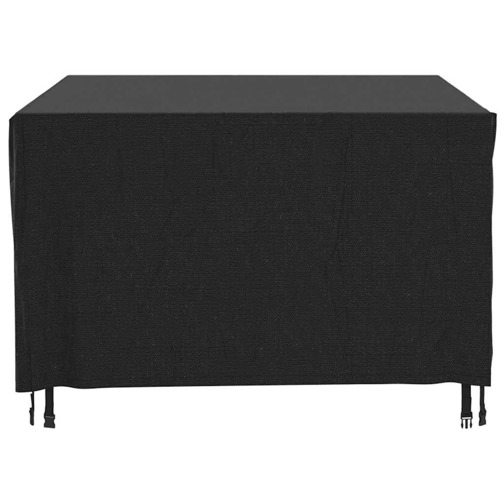vidaXL Κάλυμμα Επίπλων Κήπου Αδιάβροχο Μαύρο 240x140x90 εκ. 420D