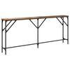 vidaXL &Tau;&rho;&alpha;&pi;έ&zeta;&iota; &kappa;&omicron;&nu;&sigma;ό&lambda;&alpha;&sigmaf; &Pi;&alpha;&lambda;&iota;ό &Xi;ύ&lambda;&omicron; 180 x 23 x 75 cm