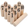 vidaXL Παιχνίδι Number Kubb Ξύλινο