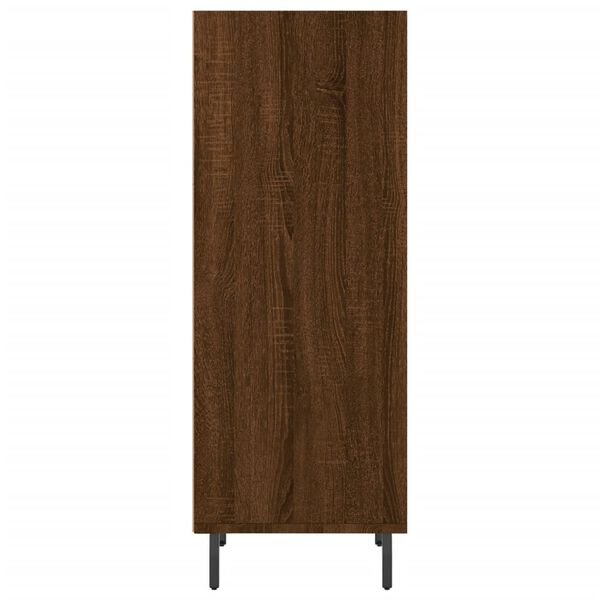 vidaXL Ντουλάπι Καφέ Δρυς 34,5x32,5x90 εκ. Επεξεργασμένο Ξύλο