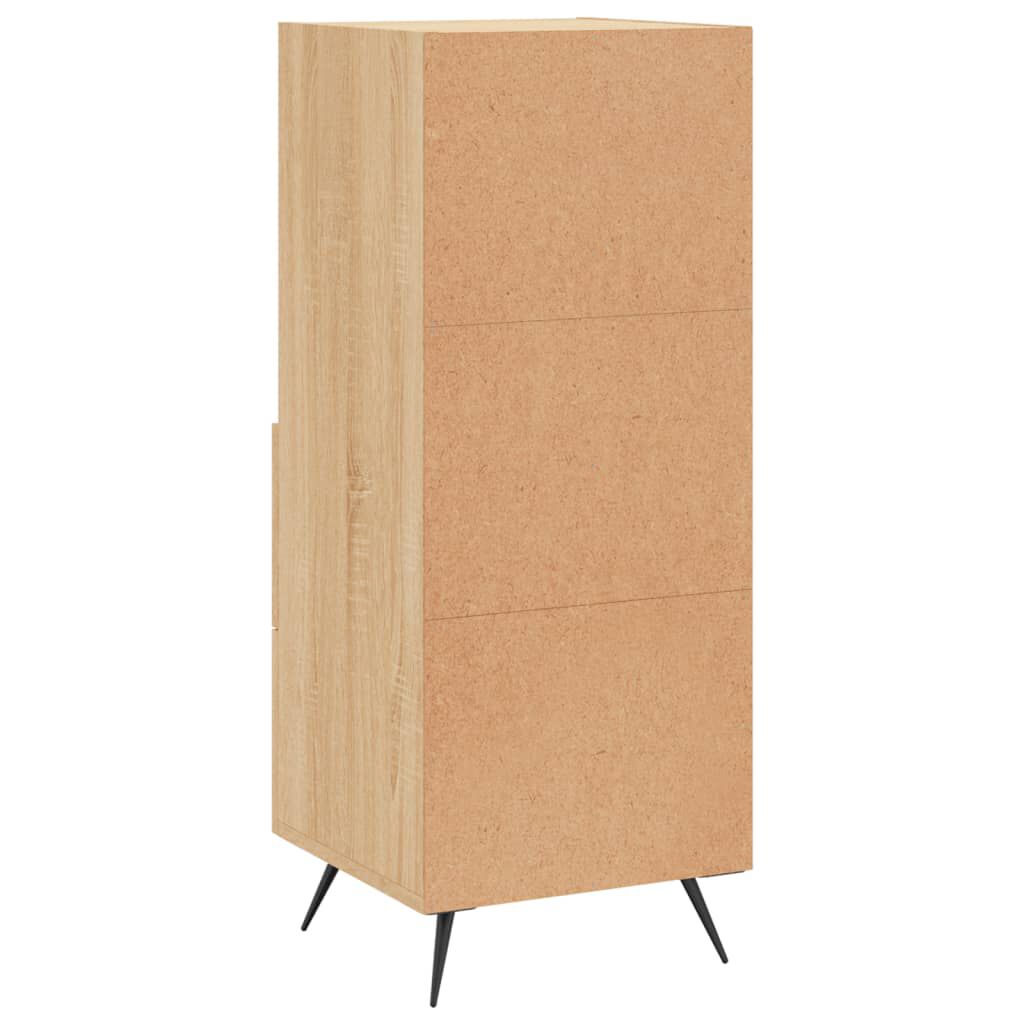 vidaXL Ντουλάπι Sonoma Δρυς 34,5x34x90 εκ. από Επεξεργασμένο Ξύλο