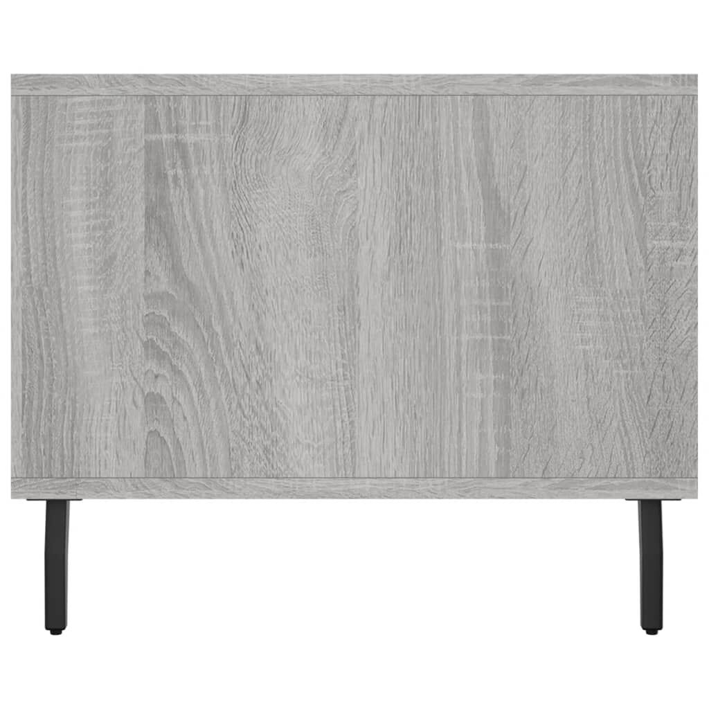 vidaXL Τραπεζάκι Σαλονιού Γκρι Sonoma 102x50x40 εκ. Επεξεργασμένο Ξύλο
