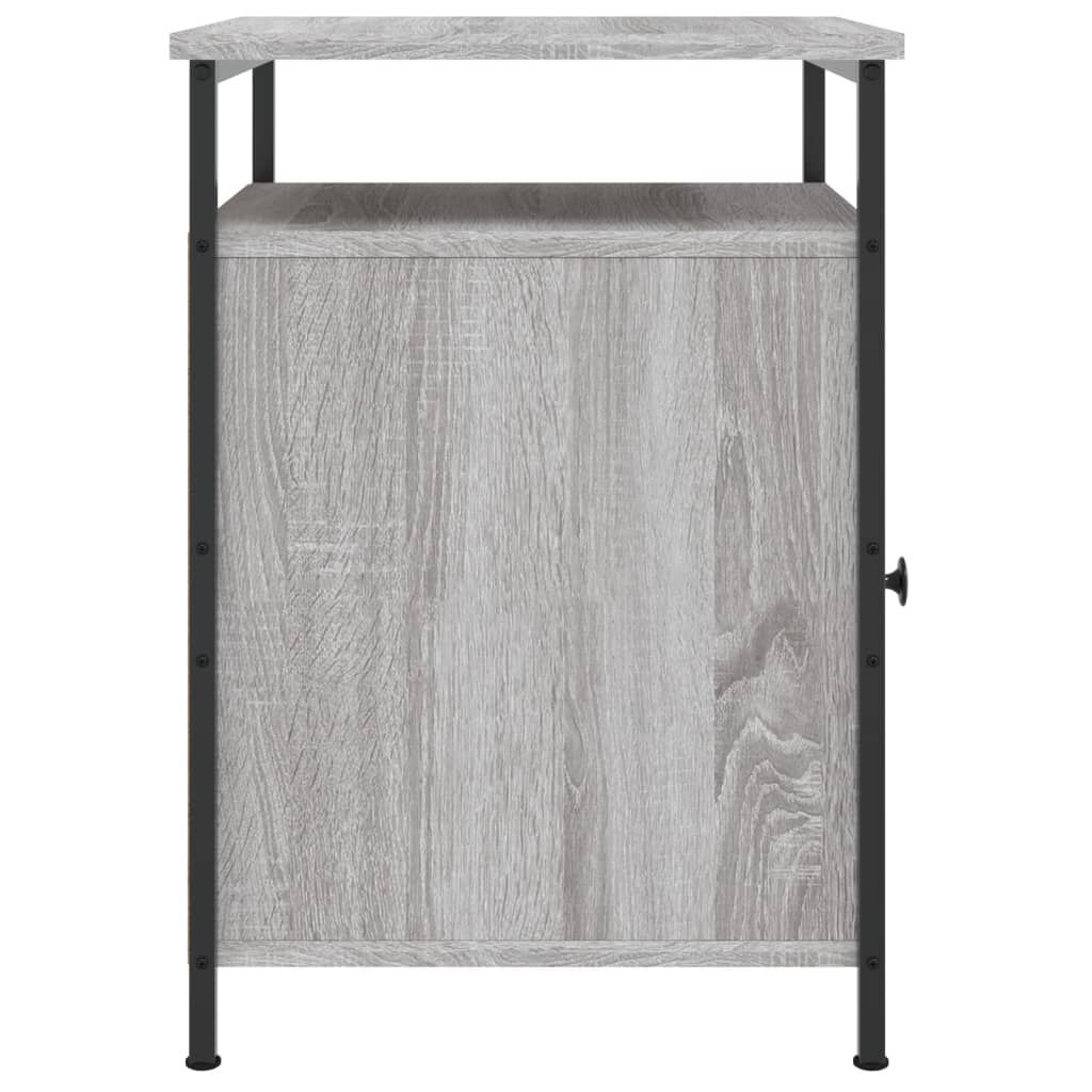 vidaXL Κομοδίνο Γκρι Sonoma 40 x 42 x 60 εκ. από Επεξεργασμένο Ξύλο