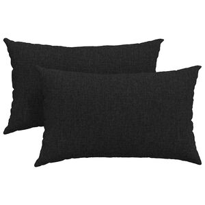 vidaXL &Mu;&alpha;&xi;&iota;&lambda;ά&rho;&iota; &Kappa;&alpha;&nu;&alpha;&pi;έ 2 pcs &Mu;&alpha;ύ&rho;&omicron; 50 x 30 cm ύ&phi;&alpha;&sigma;&mu;&alpha;