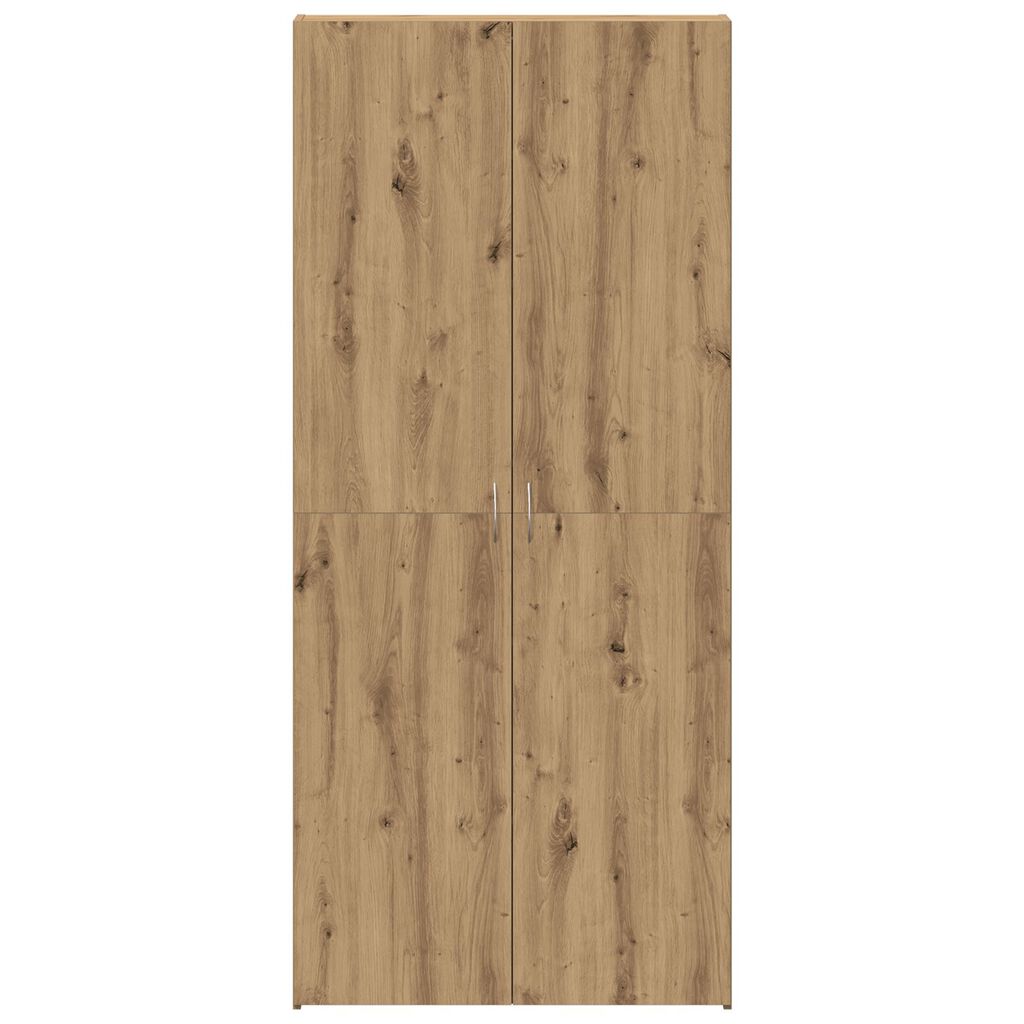 vidaXL Ντουλάπι Παπουτσιών Artisan Oak 80x35,5x180 εκ Επεξεργασμένο Ξύλο