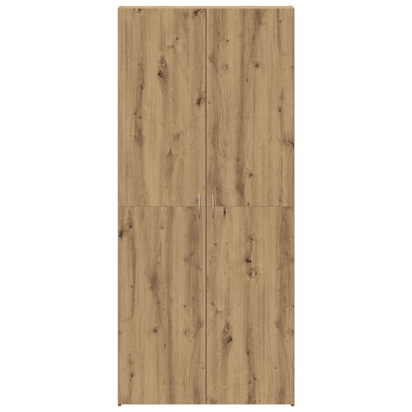 vidaXL Ντουλάπι Παπουτσιών Artisan Oak 80x35,5x180 εκ Επεξεργασμένο Ξύλο