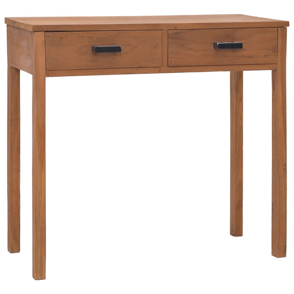 vidaXL Γραφείο 81x40x75 εκ. από Μασίφ Ξύλο Teak