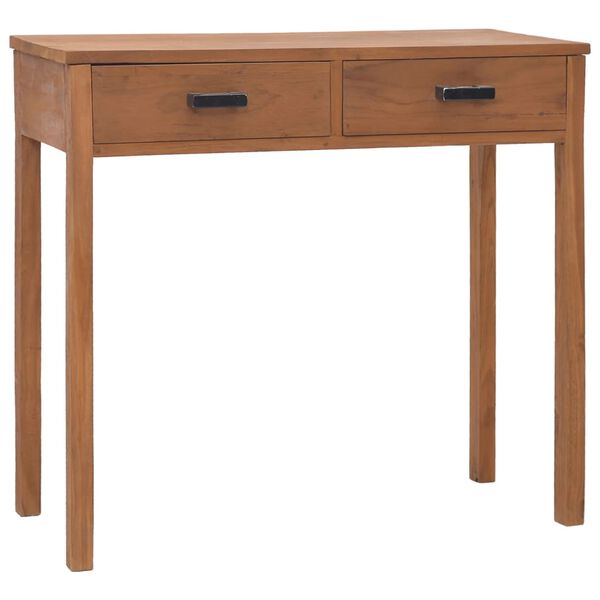 vidaXL Γραφείο 81x40x75 εκ. από Μασίφ Ξύλο Teak